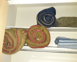 Vintage sleeping bags $5 each