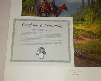 G Harvey unframed limited edition $125