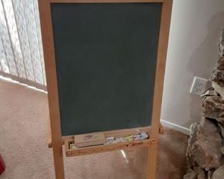 Child's creative chalkboard $5