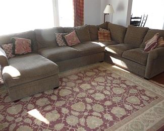 Sectional Sofa & Room Size Rug