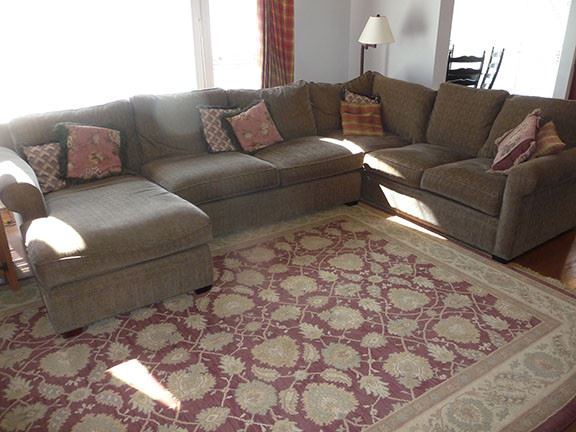 Sectional Sofa & Room Size Rug