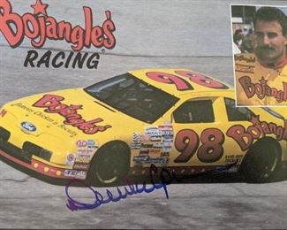 Bojangles #98 Derrike Cope Signature