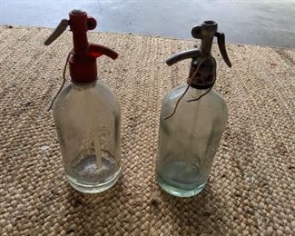 Vintage Seltzer Bottles