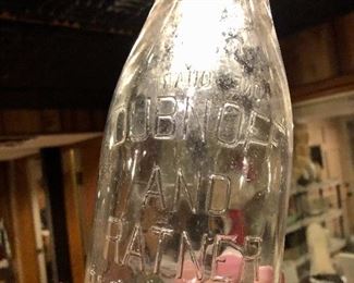 Vintage Milk Bottle: Dubnoff and Ratner Passaic, N.J.