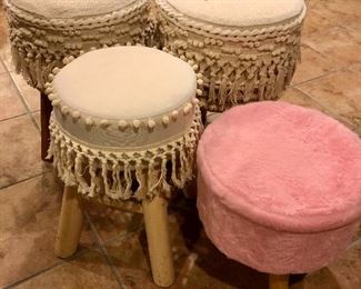 Upholstered Footstools