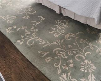 9’ x 12’ wool/viscose rug from Restoration Hardware
$100