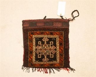 Small Persian Rug Bag 15" x 18" incl. fringe 