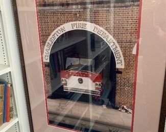 "Charleston Fire Department" By Armature Photographer Jack Weil....Signed and Dated 