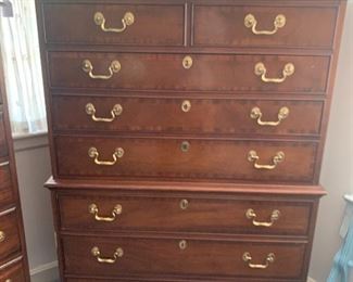 Mahogany Chest on Chest by Council Furniture
