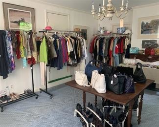 Nice Selection of Women's clothing, handbags, scarves and shoes