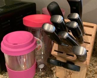 Cuisinart Knife Set in Henkel Wood Block