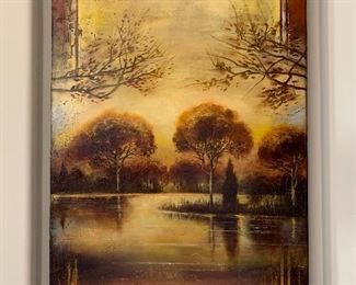 Original Art by Cary Henri "Sedona Solace" 55 x 31