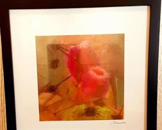 Lot #8 - Estimated Value $175
Irene Martinelli "Ouch" Pastel	
Signed, Framed, Approx. 10 X 10
Donated by: Irene Martinelli