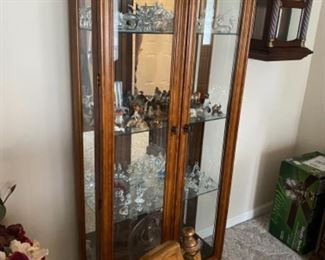 Curio cabinet  75.00