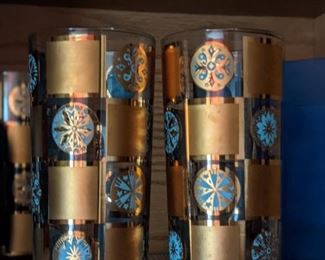 Set of Mid Century Glasses