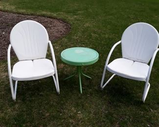 Vintage  lawn chairs