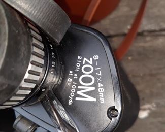 B&H binoculars  zoom  8-17 × 48mm