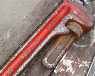 Ridgid Heavy duty 18" pipe wrench