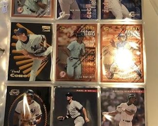 PART OF BASEBALL CARD COLLECTION