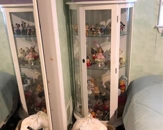 CABINET FULL OF COLLECTIBLES