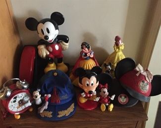 Disney collectibles.