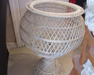 Woven Floor Plant Stand