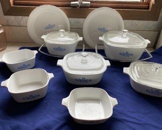 Corning Ware Covered Casserole Dishes,