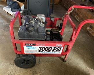 EX-CELL 3000 PSI Industrial Power Washer (10 hp),