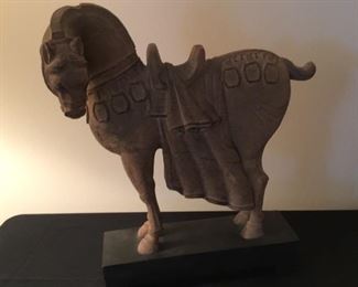 20” Mexican Horse statue 