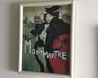 10”x13” Vintage Advertising of Montmartre