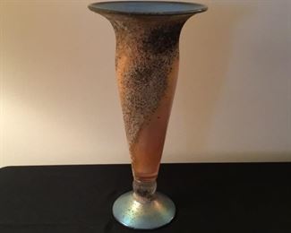 17” Signed vase, 2004