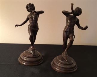 10” Cupid’s statues from the European Home Collection 