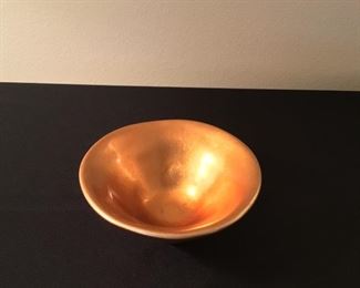 Gold trinket bowl 