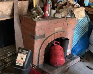 Electric Fireplace - $100