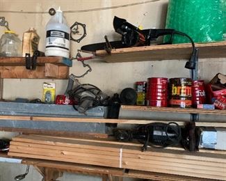 Electric chainsaw and corded tools. Random hardware - Prices vary