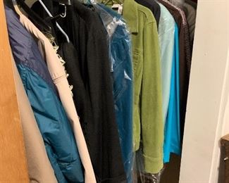 Various coats - $5 and up 