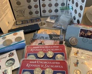 Collectible coins - Prices and availability vary