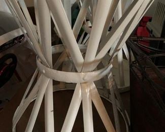 Metal side tables - in or out