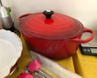 red le Creuset