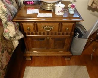 Pair Side tables 24: x 24H x 18W