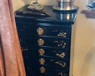 Small Black Asian Chest