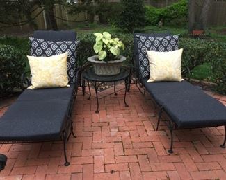 Beautiful outdoor furniture, pots and Garden statues.