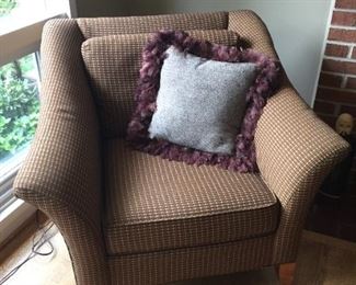 Matching Club Chairs.