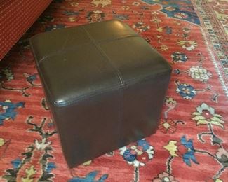 Small ottoman.