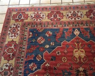 Karastan Williamsburg Turkish Church Rug. Pattern 553, 8.2 feet x 11.9 feet.