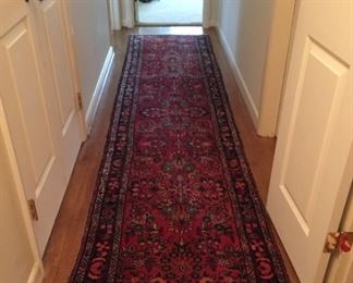 Hallway rug.