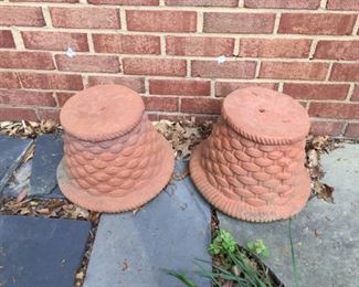 Beautiful outdoor furniture, pots and Garden statues.