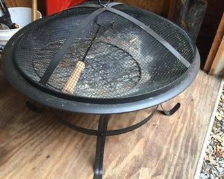 Small firepit.
