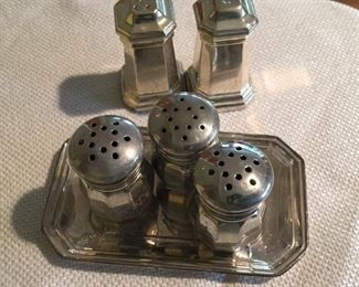 Salt & pepper sets.