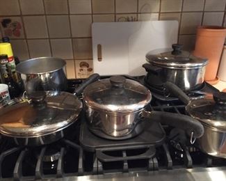 Pots and pans!